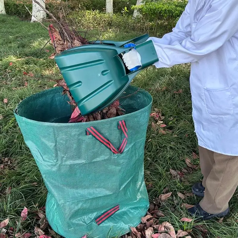Scooper da giardino leggero WXTC 1PAIR per foglie e detriti con impugnatura comoda