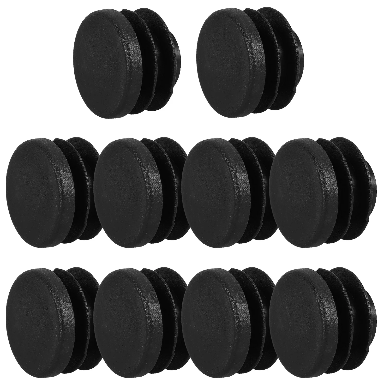 

10 Pcs Handlebar End Plugs Lightweight Plastic Caps Easy Install Bicycle Mountain Bike Road Bikes Fixies Adult Bikes Handle Grip