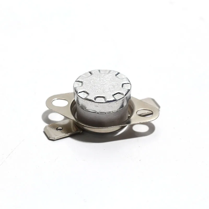 10PCS KSD301 Ceramic Normally Closed (NC) Flat Foot Movable Adjustable Ring 0~150℃  Thermal Protector Thermostat Switch