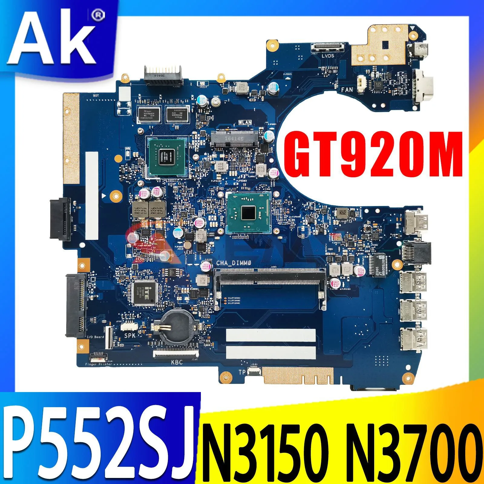 

Shenzhen P552SJ Материнская плата ASUS P552SA Pro552SJ Pro552SA PE552SJ PX552SA PE552SA PX552SJ N3050 N3150 N3700 DDR3L