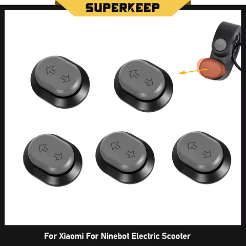 For Ninebot Max G2 F2 PRO E2 Pro E3 Pro for Xiaomi 4Pro Plus Max E-Scooter Left Right Turn Light Plastic Button Switch Parts