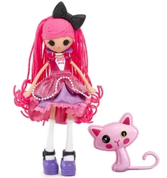 2PCS Set Bulk Lalaloopsy Girls Doll Crazy Hair Fashion Figure Doll With Pet Toy 25cm Kids Gifts No With Box