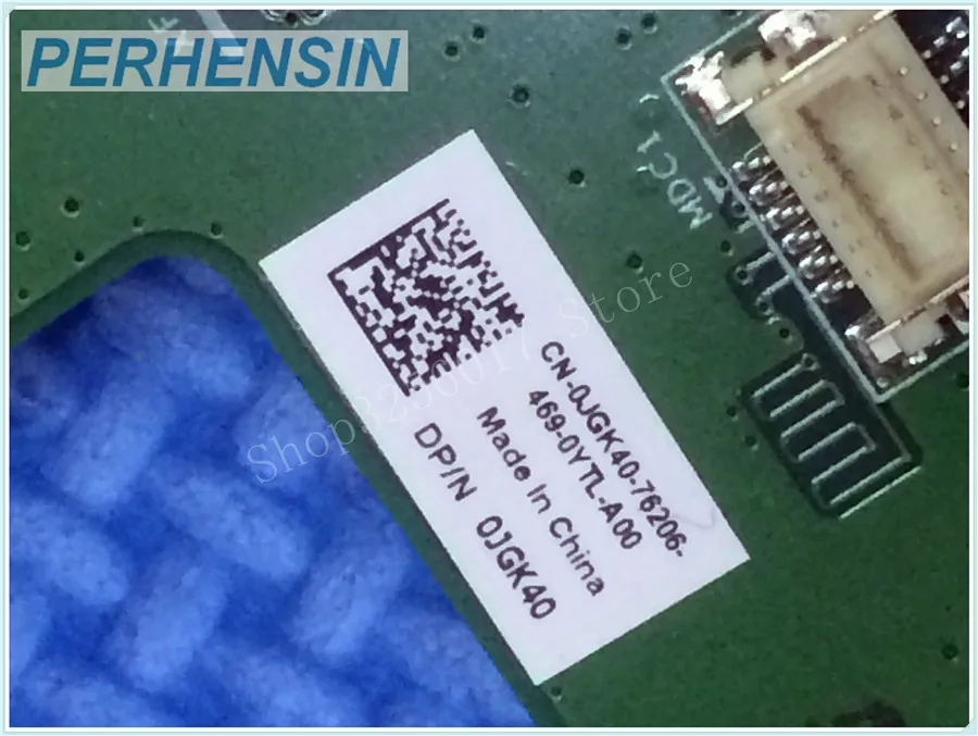 FOR DELL FOR Latitude E5510 USB VGA Ethernet LAN Port Board JGK40 0JGK40 100% Perfect Work