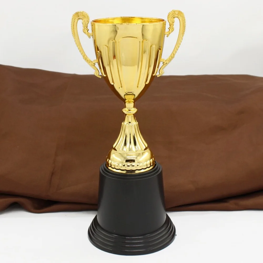 New Plastic Gold Trophy Awards Competition Soccer Craft Souvenirs Team Honor Trophy Model Small Prize Cup Children Award Prize