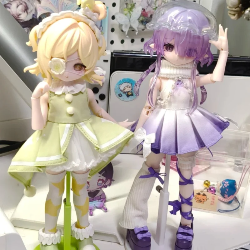 Mi Tian Ocean Gemstone Bjd Series Blind Box Articulated Dolls Desktop Decoration Collection Holiday Gifts Toys In Stock Model