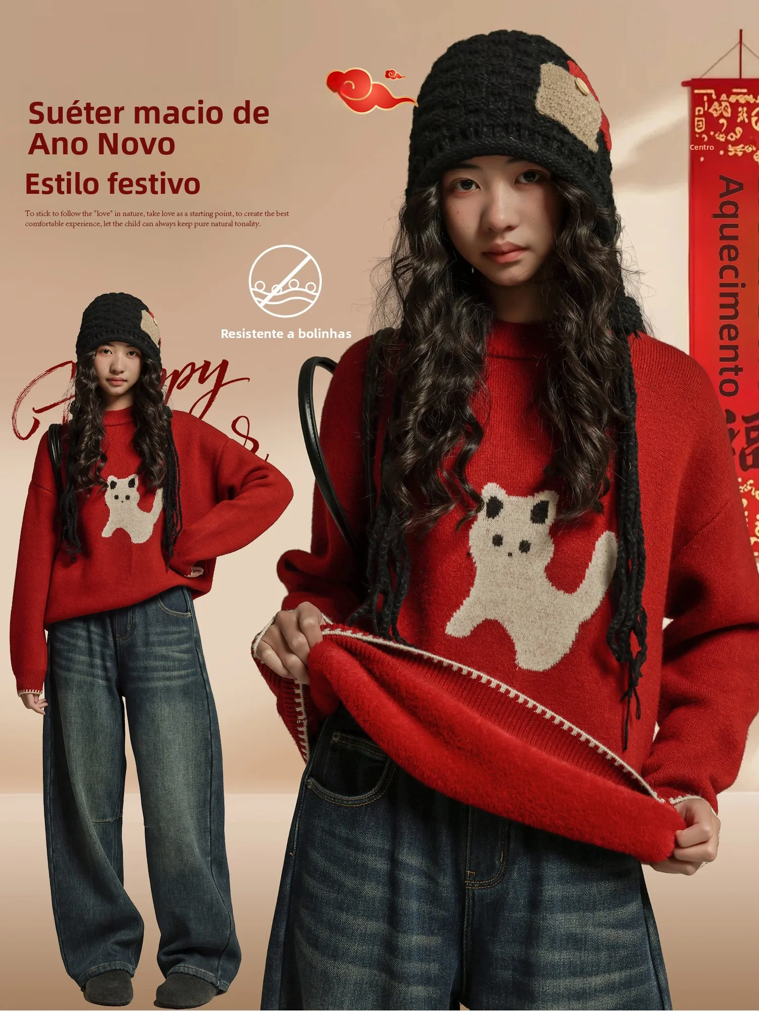 maglione-caldo-foderato-in-pile-per-ragazze-serie-capodanno-abbigliamento-invernale-in-nylon-lavorato-a-maglia-con-cartoni-animati-per-bambini-dai-4-ai-7-anni