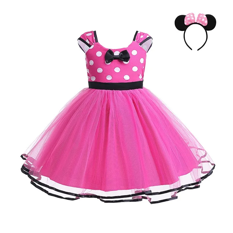 

Disney Costume Minnie Mouse Pink for Toddler Girl Minnie Mouse Dress for Girls Minnie Mouse Skirt for Kids 3-12y