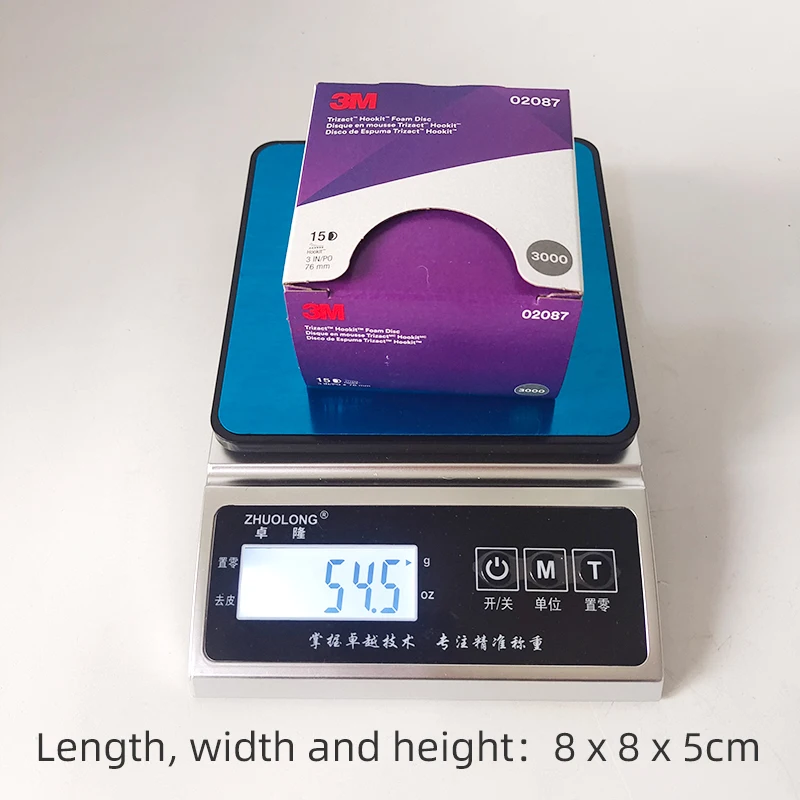 3M Trizact 3 بوصة ورق الصنفرة طحن وتلميع المواد الكاشطة 15 قطعة