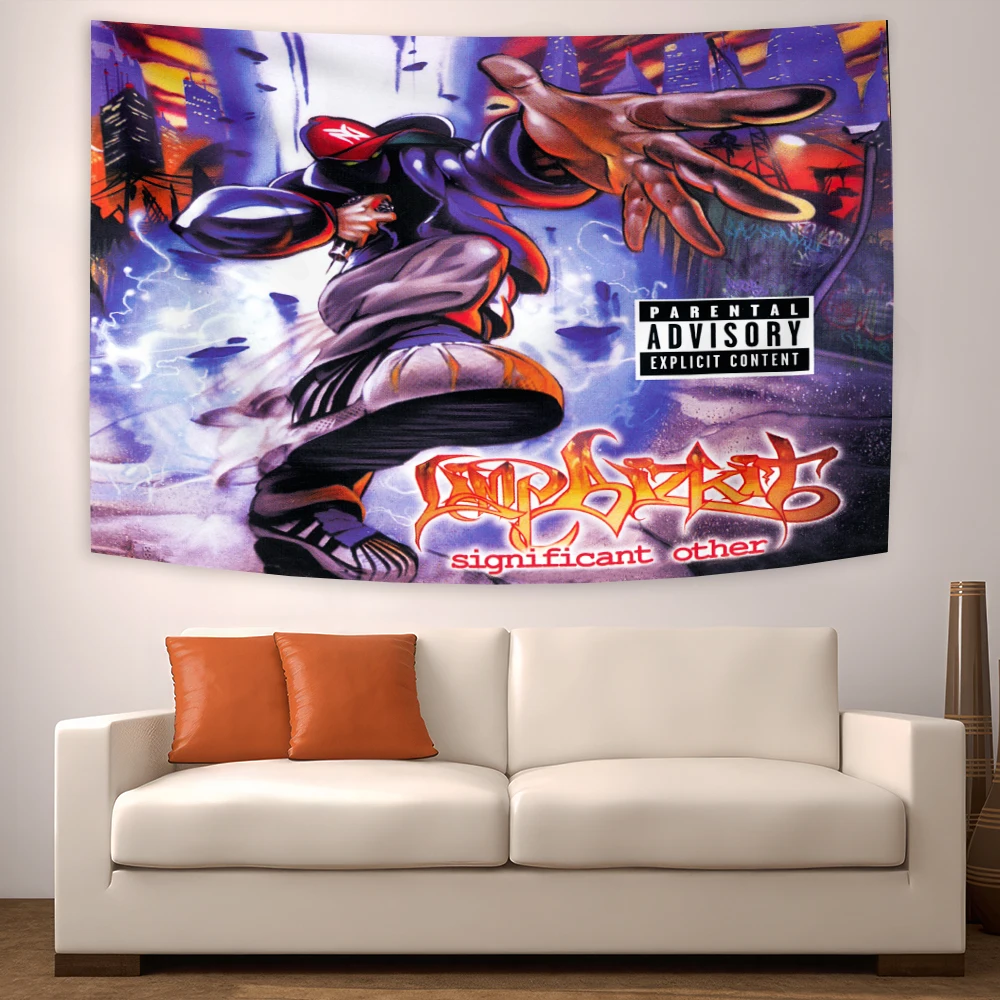 90x150cm Lim Bizkit Band Tapestry Polyester Printed Heavy Rock Banner Home or Outdoor For Decoration