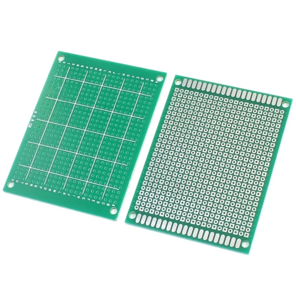 5pcs 8x12cm PCB Prototype Single Side Copper Board 8*12cm Universal Printed Circuit Fiberglass Plate Soldering Board for Arduino