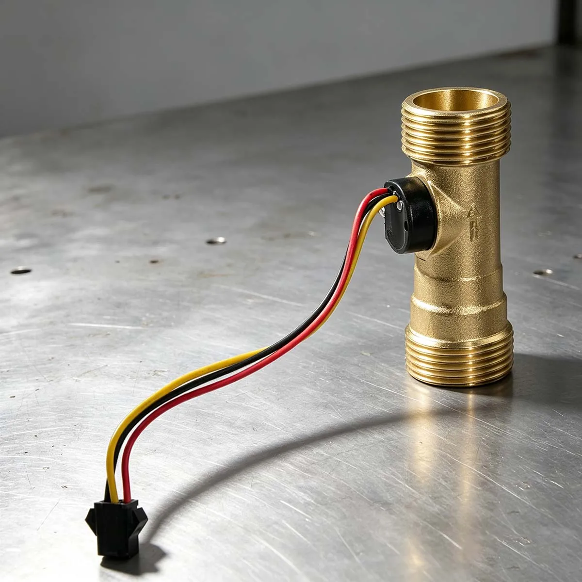 WFS-B21 Brass Hall Pulse Water Flow Sensor Flow Rate Measuring Meter for Gas Boiler Instant Hot Water Heater Spare Parts