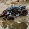 지능형 전기 4WD RC 자동차 40 KM/H LED 하이라이트 라이트 오프로드 충격 흡수 고속 원격 제어 트럭 차량 장난감 6