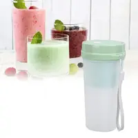 Vaso Mezclador Portátil de 300 ml, Botella de Jugo Recargable de Gran Capacidad, Vaso Eléctrico para Jugos con 6 Cuchillas para Deportes y Viajes