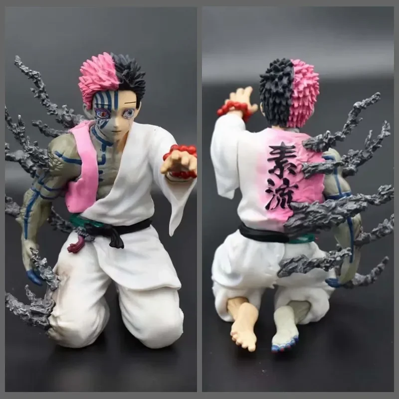 

New Anime Figure 13cm Demon Slayer Akaza Hakuji Model Doll Action Figurine Pvc Decoration Peripheral Desktop Ornament Decor Toy