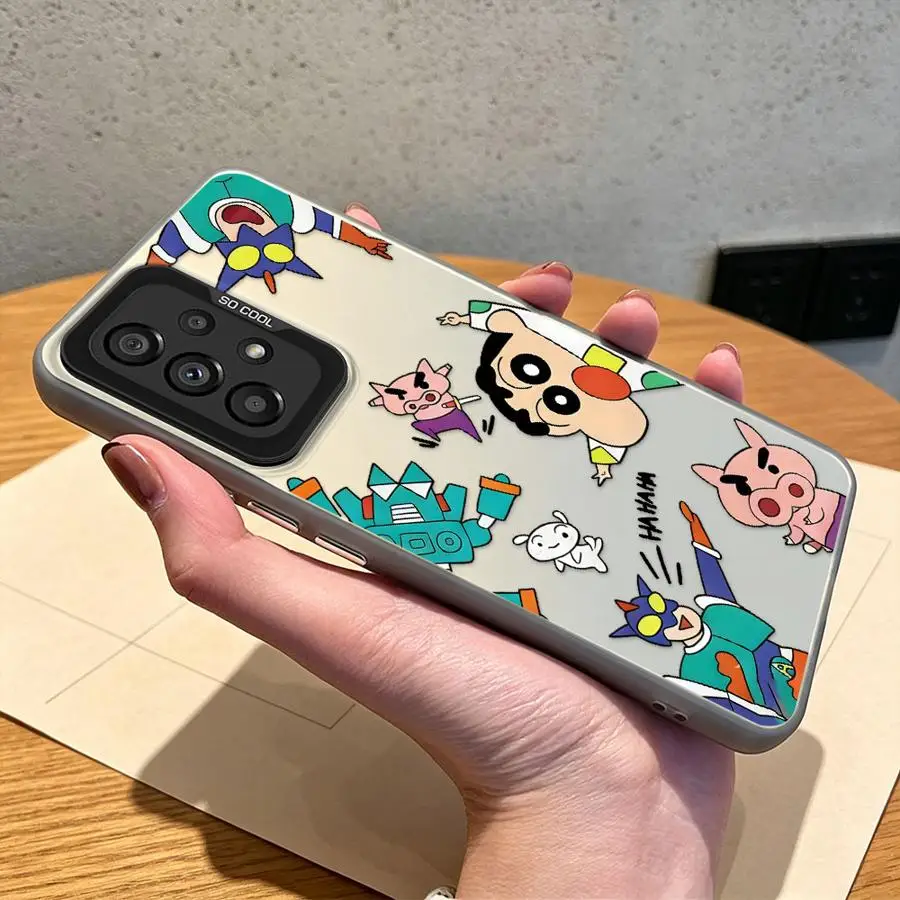 Phone Cover Case for Samsung Galaxy A31 A07 A26 A50 A71 A14 A57 A56 A23 A15 A16 A17 A54 A12 A72 A34 A37 A51 A04 S-Shin C-Chans
