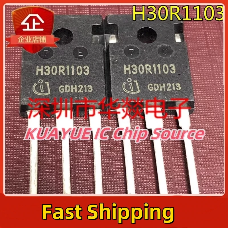 10PCS-30PCS/  H30R1103  IHW30N110R3   TO-247  1000V  30A  Imported Original  Best Quality Fast Shipping In Stock