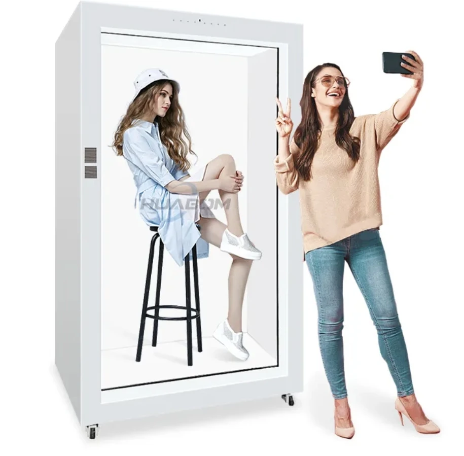 

3D Hologram Touchscreen Advertising Kiosk AI Digital Interactive Indoor Showcase Text Floor Standing LCD Showcase SDK