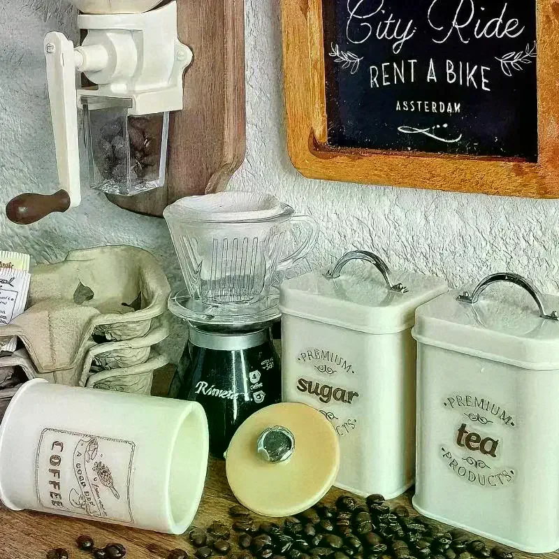 3Pcs Puppenhaus Simulation Nordic Lagerung Jar Modell Küche Lagerung Organzier Candy Box Miniatur Lebensmittel Und Spielen Trockenen Waren Dosen