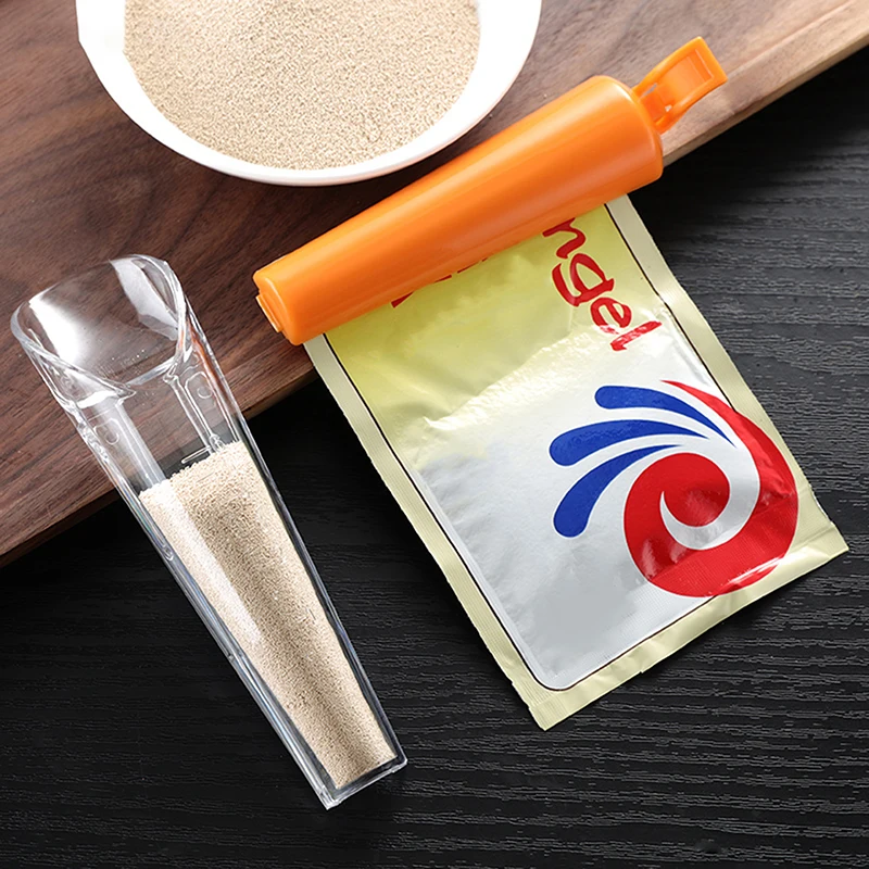 

Yeast Measuring Cup With Sealing Clip Clamp Meter Device Accuracy Cake Bread Baking Kitchen Tools Household Cooking Baking Tool