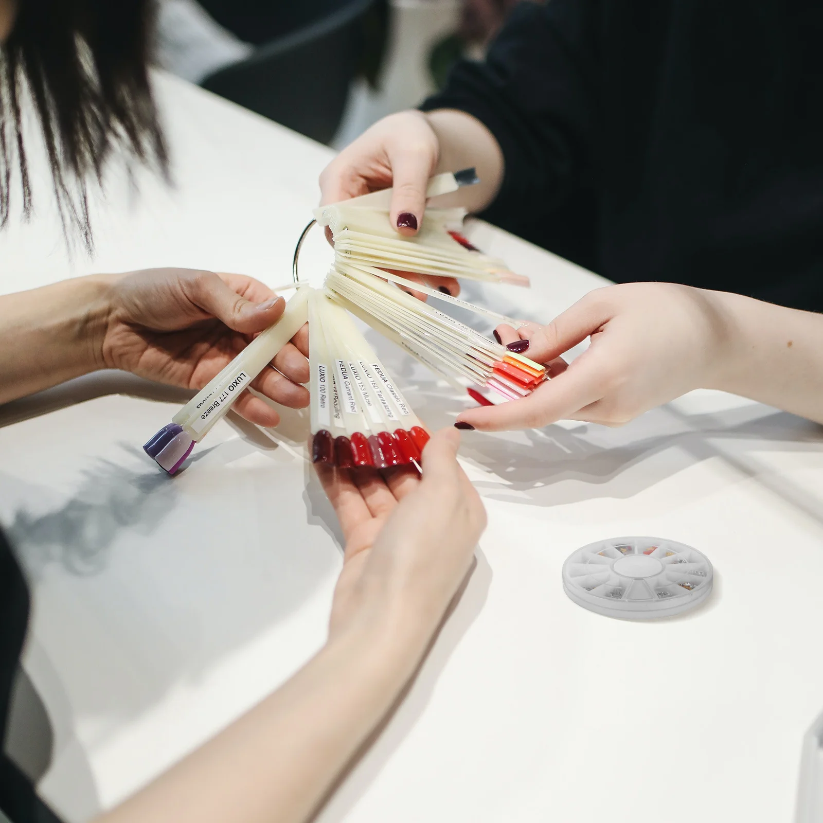 12 Uds. De tachuelas de diamantes de imitación para uñas, calcomanías de aleación de cristal duraderas y seguras para manualidades de uñas, bolsas, teléfonos, decoración elegante y elegante