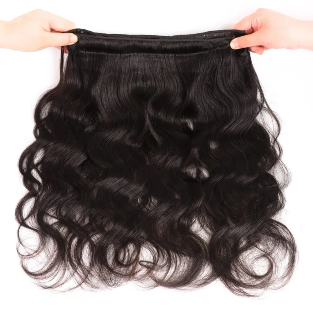 Natuurlijk Zwart Menselijk Haar Bundels Braziliaanse Water Golvend Echt Menselijk Haar Voor Vrouw Weven Extensions 30 Inch 1/3 Bundels Kleur # 1b