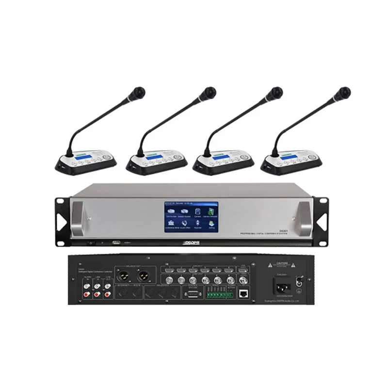 

Conference Audio System Solution for Congress Office Meeting Room Wireless Digital Conference Microphone System