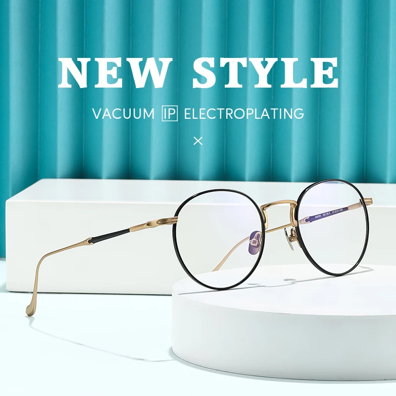 2025 جديد النظارات التيتانيوم النقي نظارات M3058 الرجعية إطارات النظارات الرجال النساء النظارات القراءة العلامة التجارية نظارات بمادة الخلات الإطار