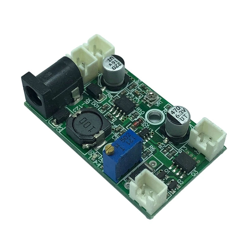 T84C-405Nm 445Nm 520Nm LD Driver Board 12V 1W 1.6W 3W Step-Down Constant Current Drive Circuit Of TTL Modulation Power Supply