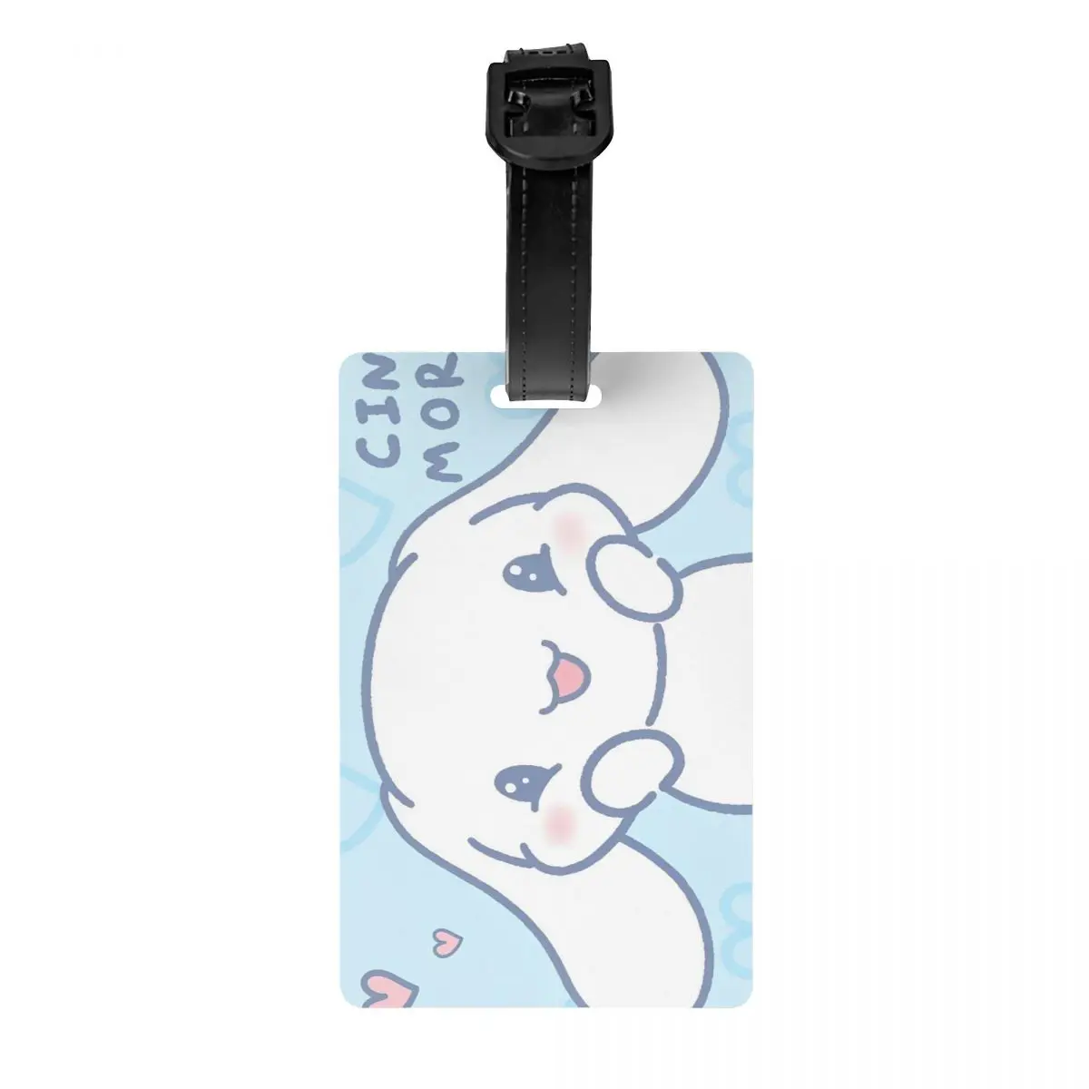 Sanrio Cinnamoroll urocza kreskówka zawieszka bagażowa uchwyt na akcesoria przywieszka do bagażu nazwa adres dowód tożsamości przenośne prezenty z etykietą podróżną