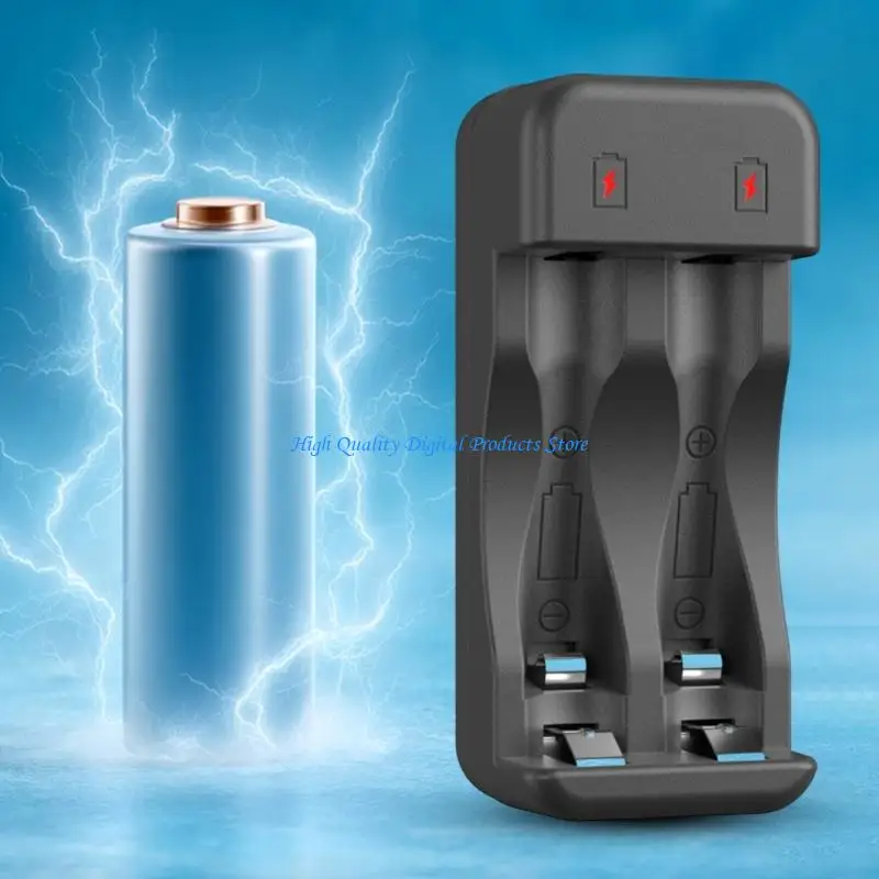 U2JE 2slot 1.5V Battery Charging for 2A 3A Cells Integrated Safety Protections