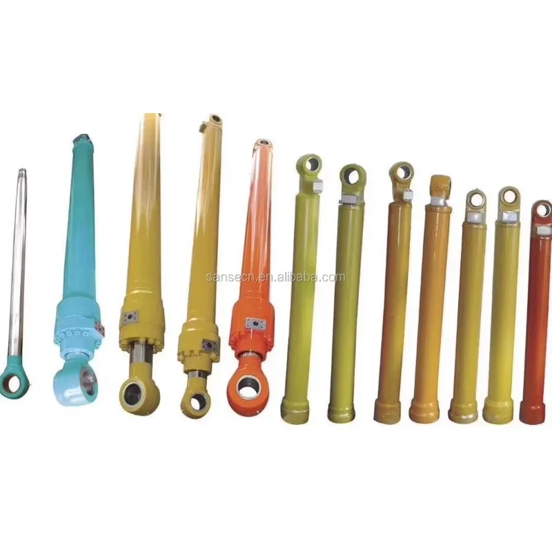 Novo cilindro hidráulico de melhor preço de fábrica para cilindros de balde de lança de braço de escavadeira de 50-400 toneladas feitos de aço