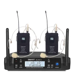 Wireless Microphone Professional System UHF Automatic U segment FM mobile loop Frequency 60M Party Stage Church speech karaoke