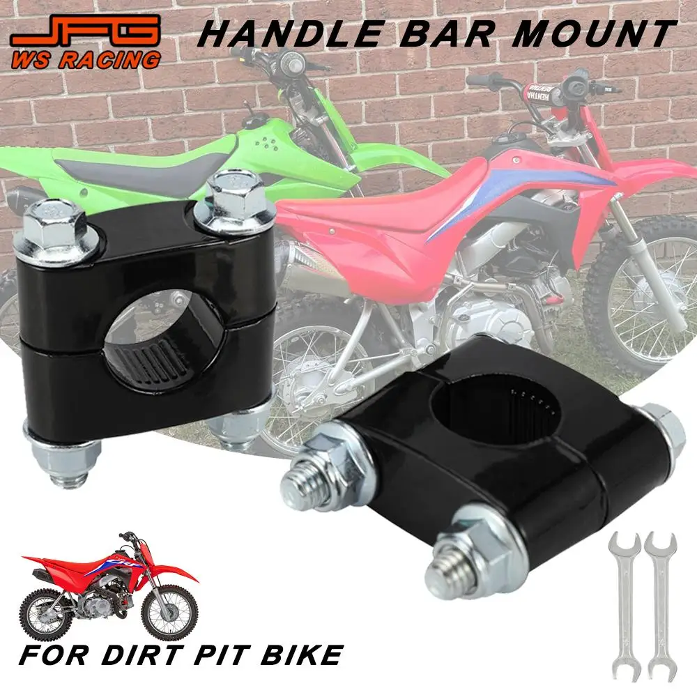 

CNC Handlebar Riser Motorcycle 22MM Handlebar Universal Clamp Handle Fat Bar Mount Bracket For KTM HONDA Dirt Pit Electric Bike