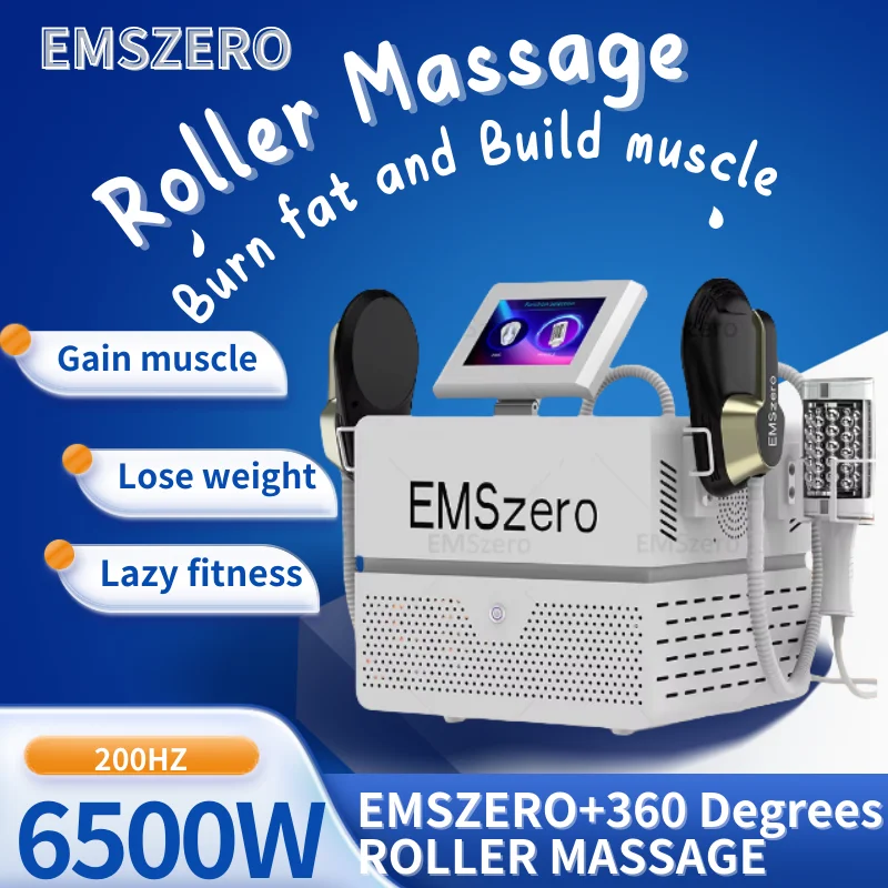 EMSZERO Vacuum Rolling 360 degree Rolling Fat Massage Weight Loss Machine for Body Muscle Weight Loss and Fat Removal