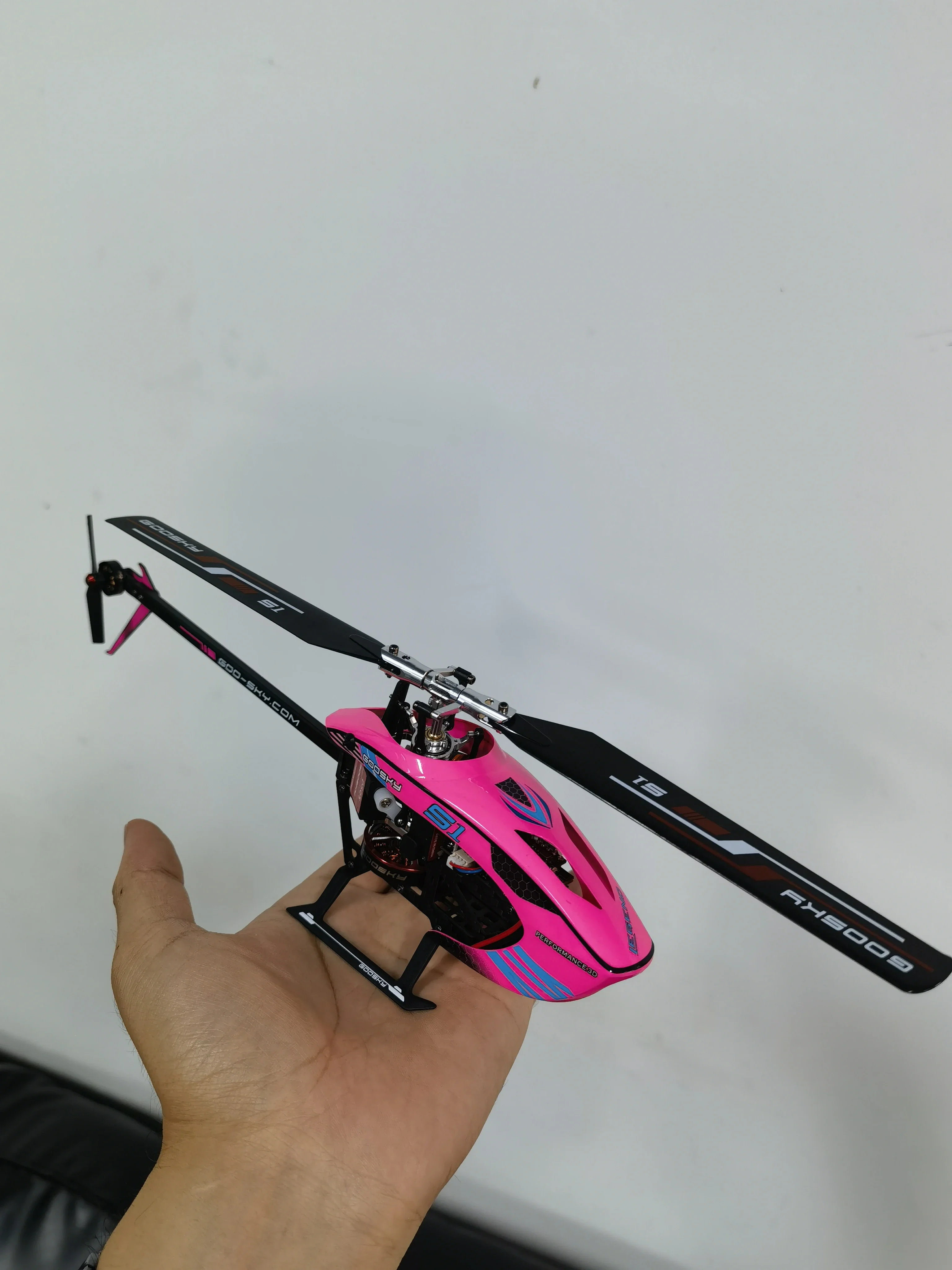 Nowy Goosky S1 BNF/RTF 3d helikopter RC 6-osiowy żyroskop 3D bezszczotkowy podwójny silnik z napędem bezpośrednim helikopter Rc