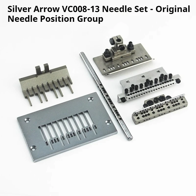 

Silver Star VC008 Многоигольный нижний Hemmer с 13 иглами, набор игл подлинного качества, универсальный набор игл E9113