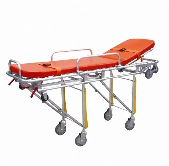 

3A Transport Emergency Ambulance Stretcher /patient transfer medical ambulance stretcher with wheels