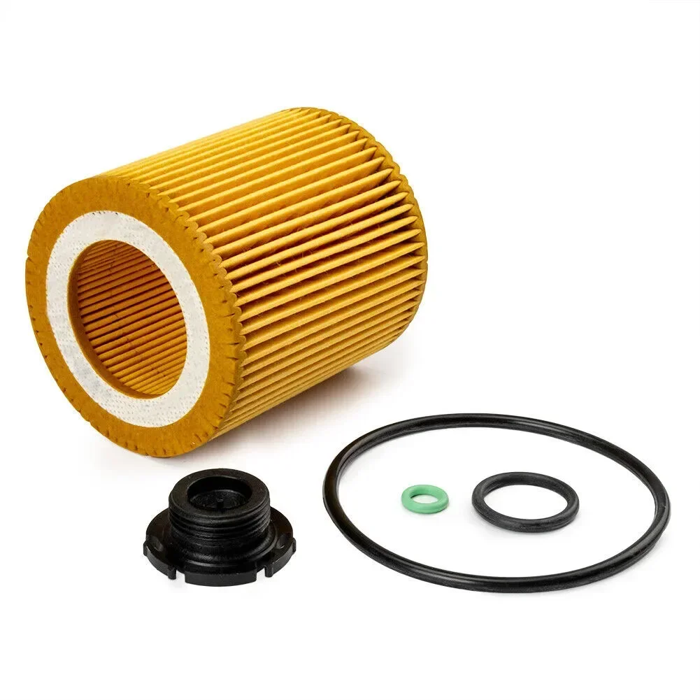 Newest Oil Filter+Housing Gasket & Cooler Seal Set For BMW X3 N26 N52 N54 N56 Car Accessories 11428637820,1142863782120