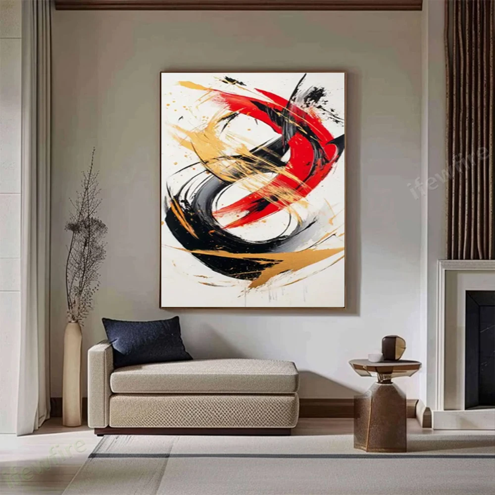 

Art Pictures for Children's Room Nordic modern Home Decor Wall Art Canvas Painting Cute Cartoon Giraffes handmade oil painting