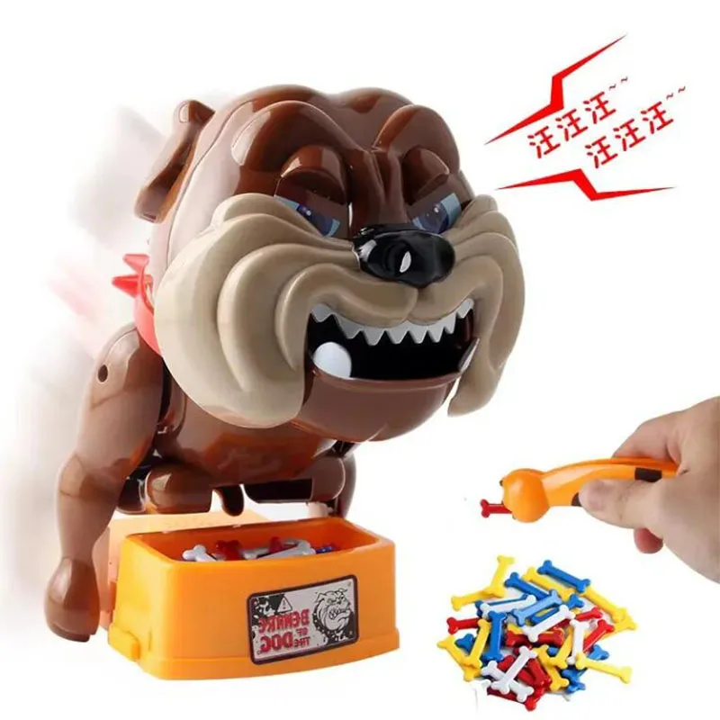 Parent child interactive games wake up dogs, funny prank toys, bad dogs gnawing on bones, board games, children's gifts