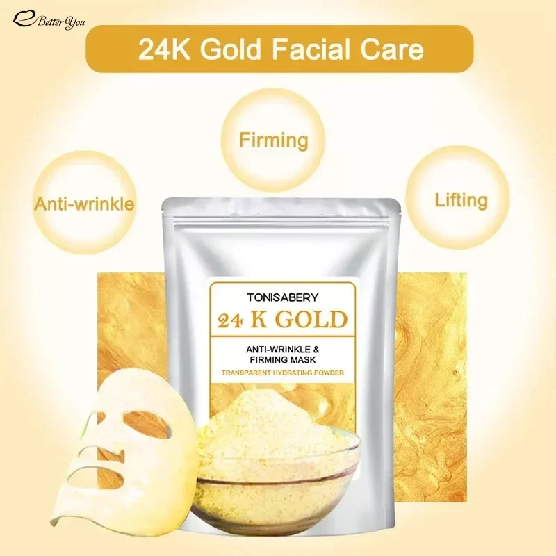 Moisturizing Salon SPA Soft Hydro Jelly Mask Powder Face Skin Care Whitening Rose Collagen Peel Off DIY Rubber Facial Jellymask