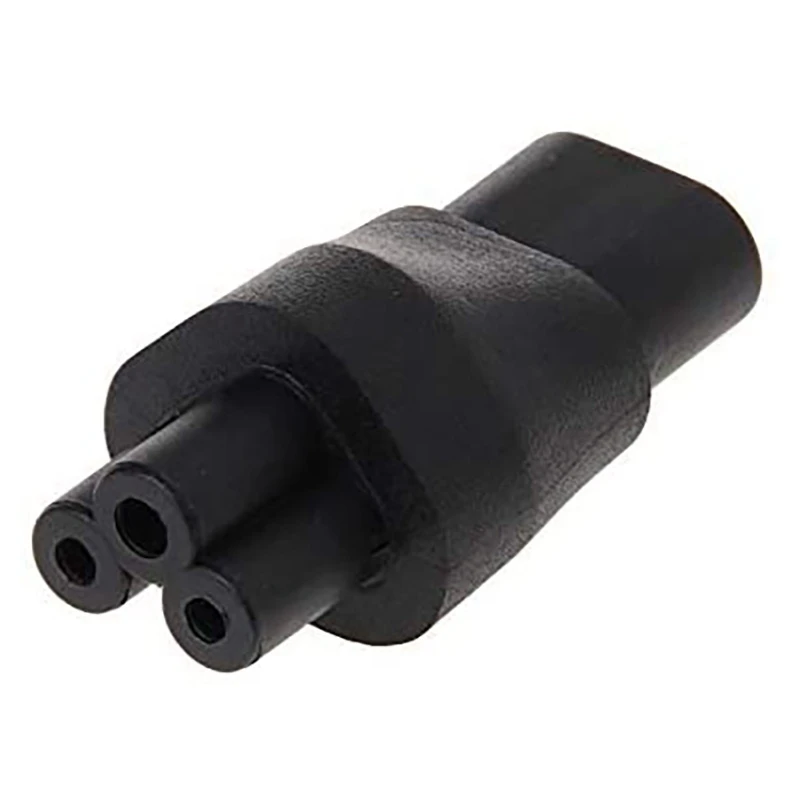 Разъем адаптера питания 110 В-220 В IEC C5 2-контактный к C8 3-контактный, подходит для ноутбука, 5 шт.