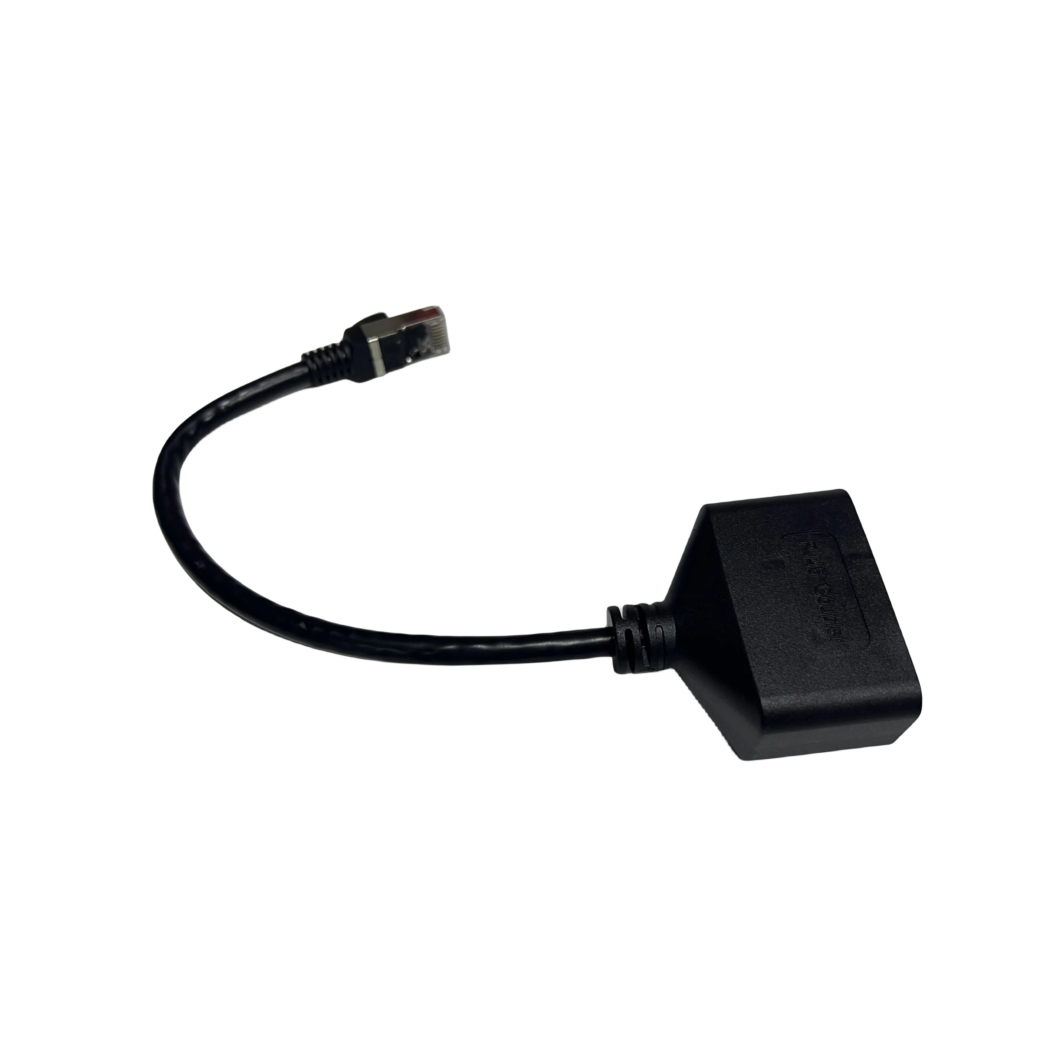 0.25m CAT5 RJ45 Network Cable Two Bus Port Plug in Convenient One Minute Two Wire for Networking