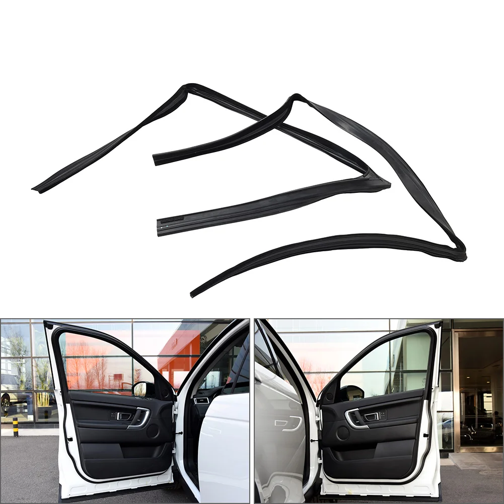 1PC Rubber Auto Front Door Glass Run Channel Strip For Land Rover Discovery Sport 2015-2023 LR076987 LR058549 - view 2