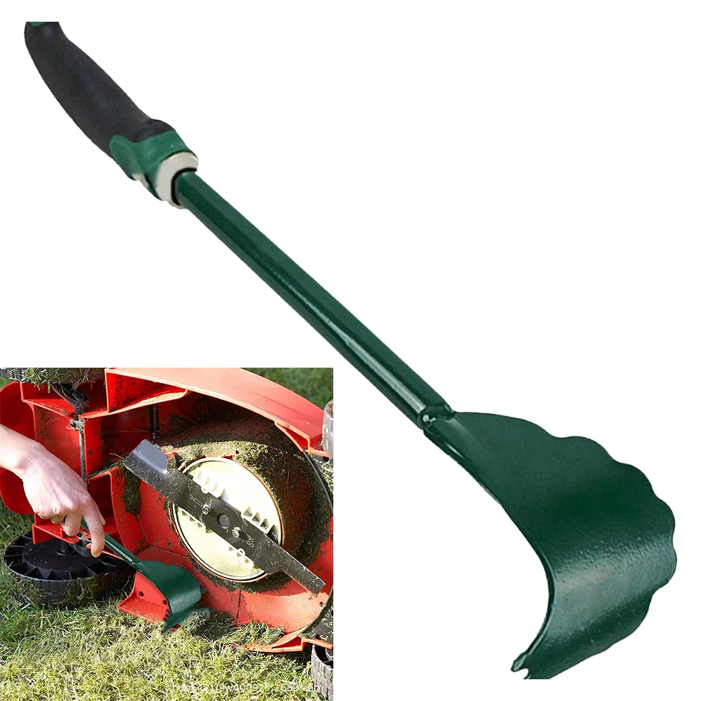 

Lawn Mower Scraper Tool Metal And Rubber Handle Lawn Mower Cleaning Tool Landscape Garden Power Equipment Supplies