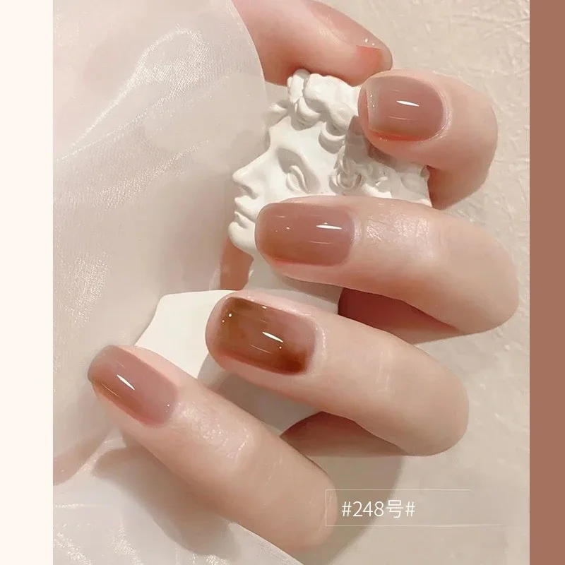 24 cores para escolher 10ml gel unha polonês vernizes semipermanentes híbrido manicure unhas arte unha polonês base casaco superior