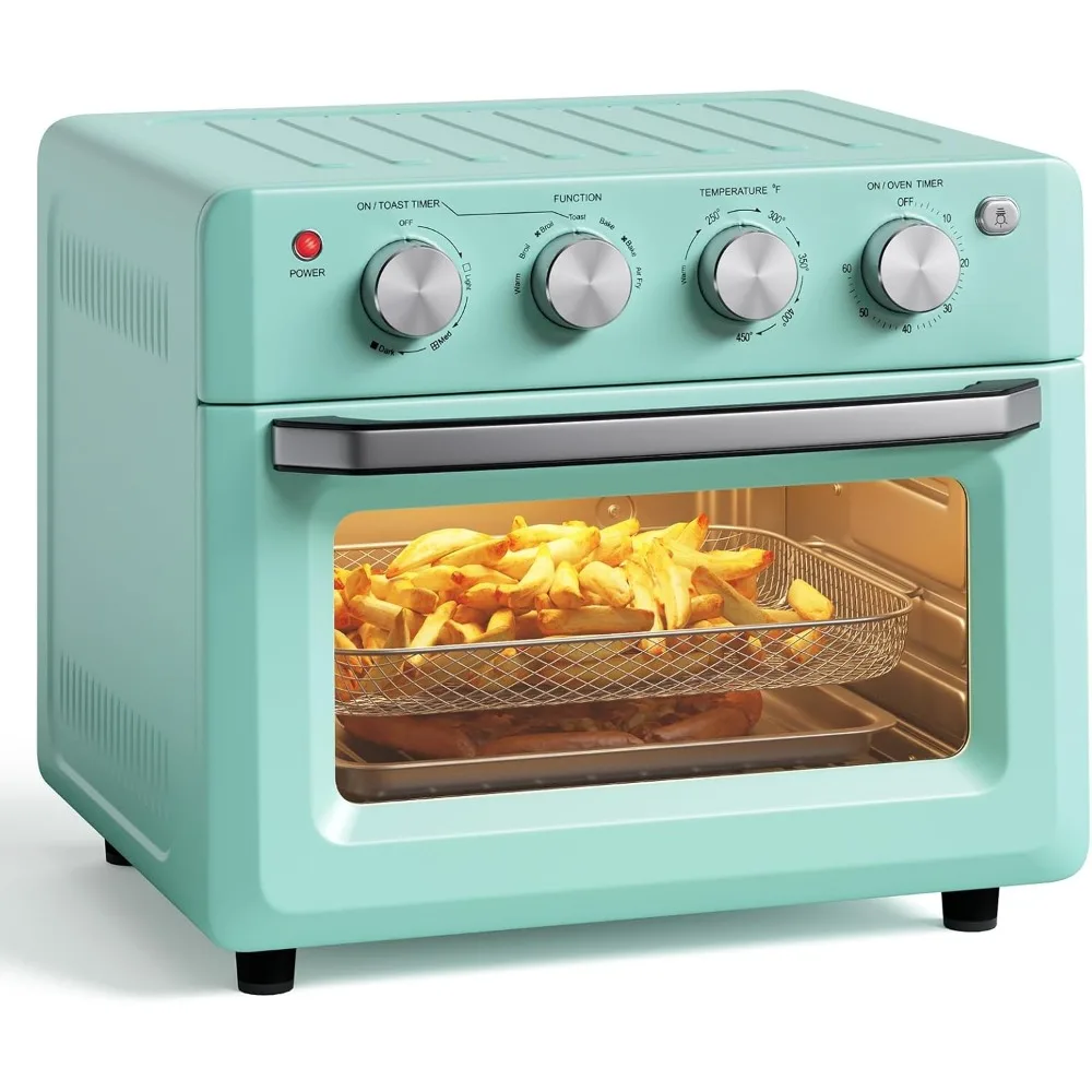 Toaster Oven,  Air Fryer Oven & Toasters 19QT, 7 in 1 Convection Oven Combo for Family Use, 360° Even & Healthy Cooking