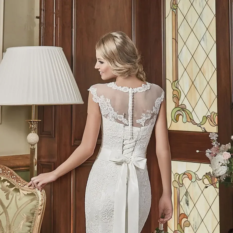 Appliques Sleeveless Wedding Bolero Scoop Bridal Wraps for Wedding Party Coat Cheap Ivory Bride Jacket Bolero Shrug Custom Made