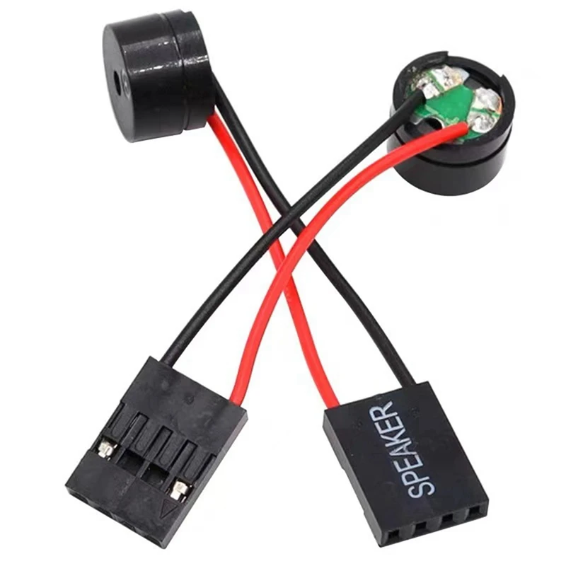 4Pcs CPU Internal Speaker Buzzer Beeper For Connecting The Front Panel Of The Motherboard