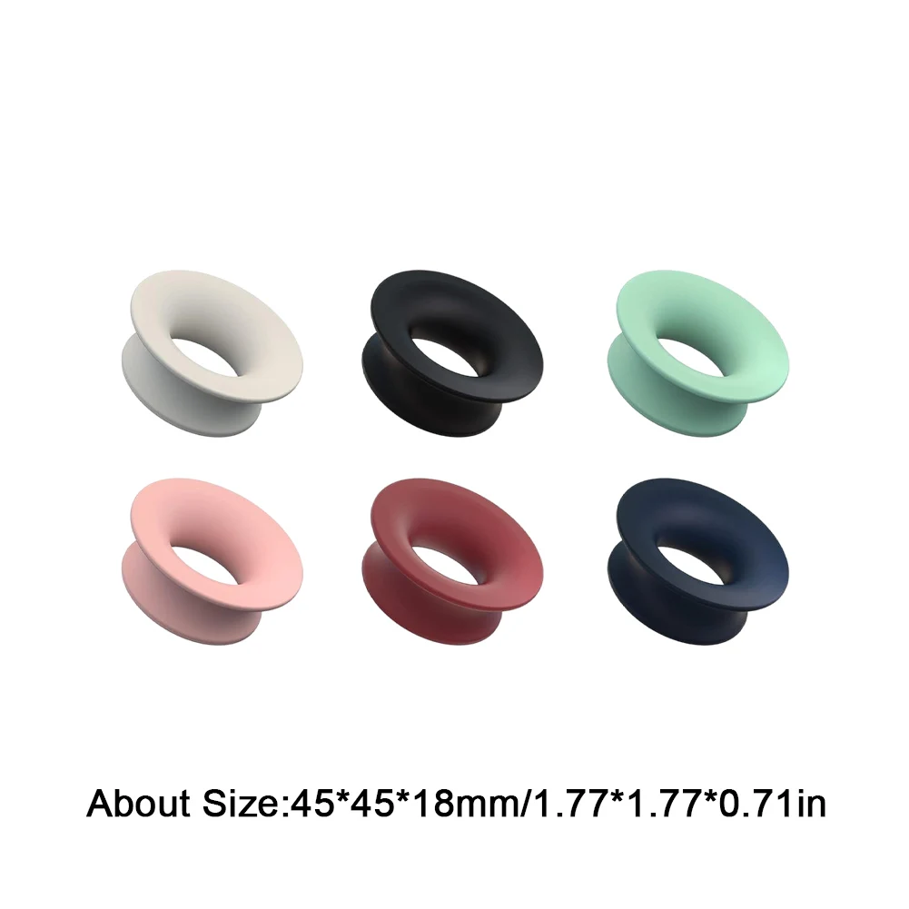 6/12 Pcs Silicone Ring Earplugs 5 DB Noise Reduction Quiet Ear Plugs Accessories Earplugs Daily Control Bundle for Earplugs